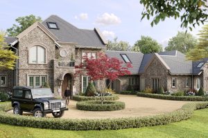 Exterior real estate rendering – visual expertise supporting court animations